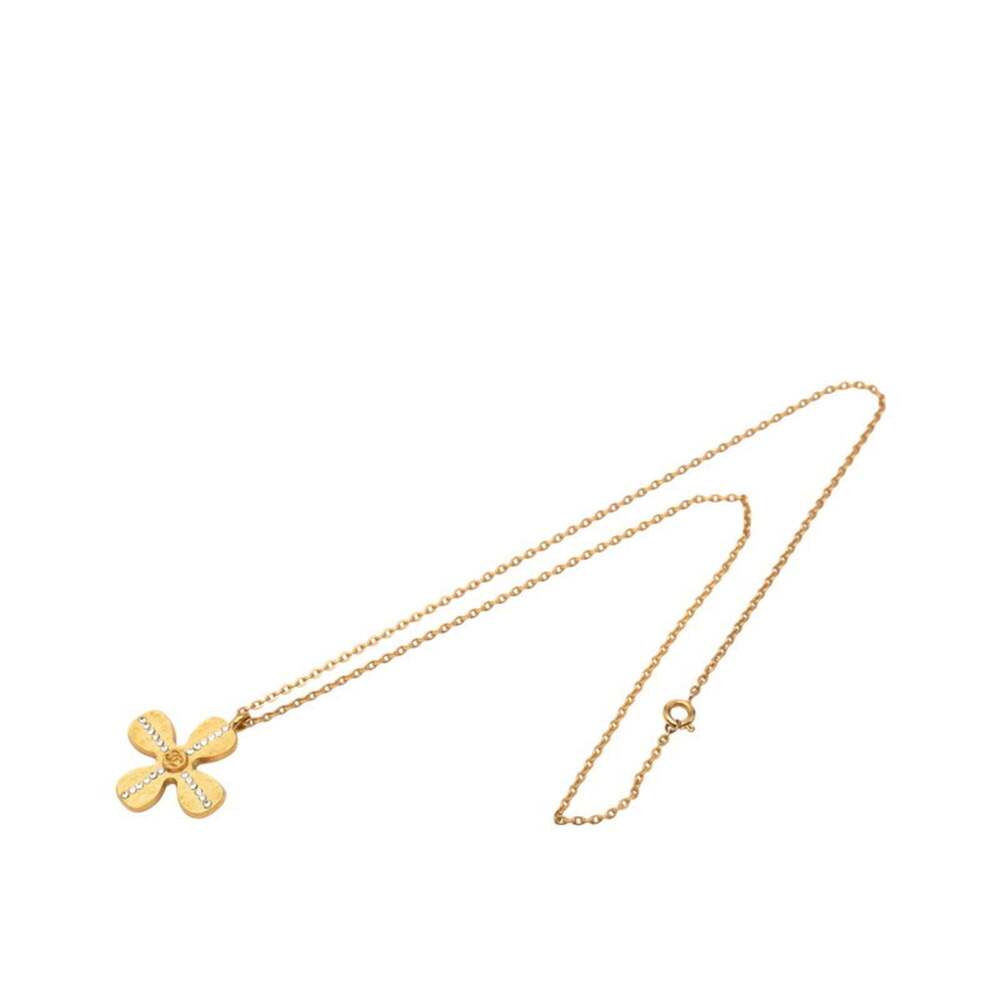 CHANEL Gold Logo Necklace - Picture 3 of 6